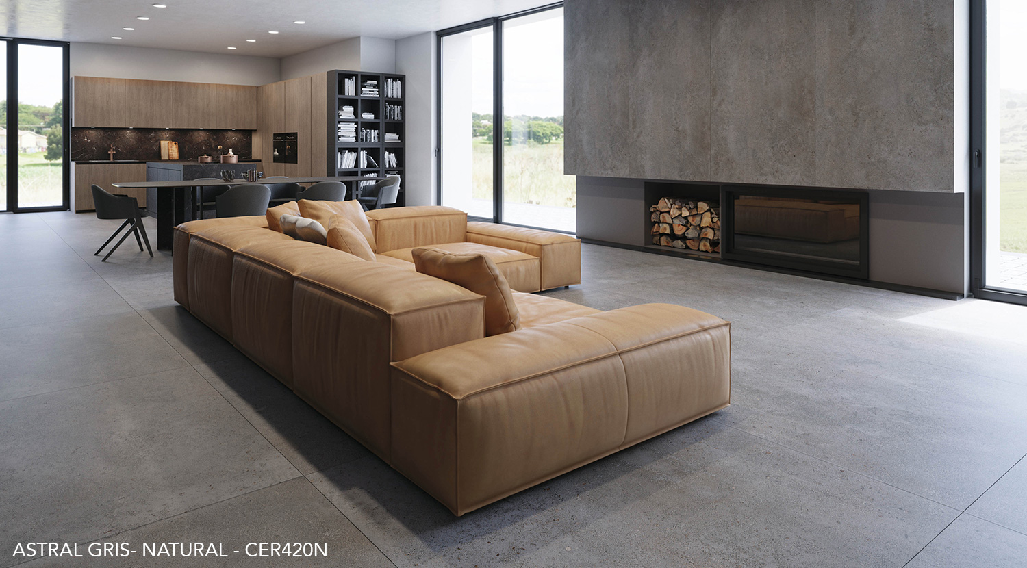 Inalco MDi Astral Gris flooring